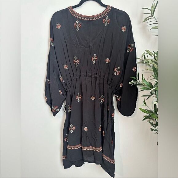 Anthropologie Twelfth street Cynthia Vincent kaftan dress boho sz‎ Small - Picture 5 of 10